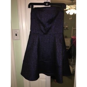 Express Blue sparkly dress